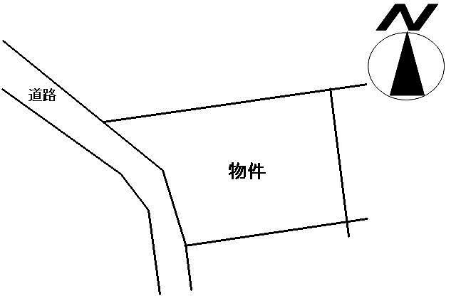 Compartment figure. Land price 700,000 yen, Land area 1,167 sq m