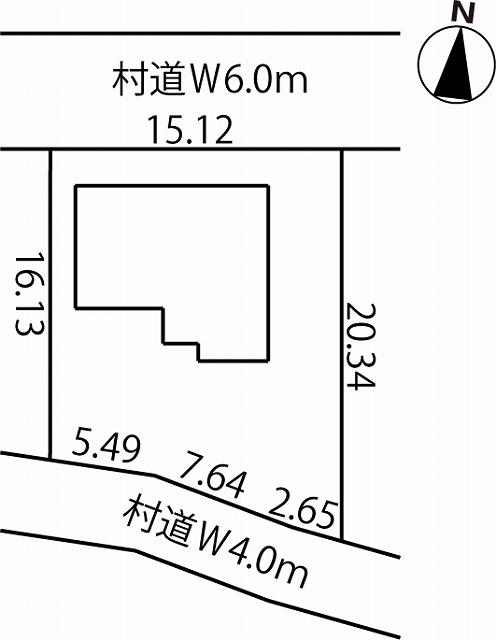 Compartment figure. 21 million yen, 3DK, Land area 271.36 sq m , Building area 101.85 sq m