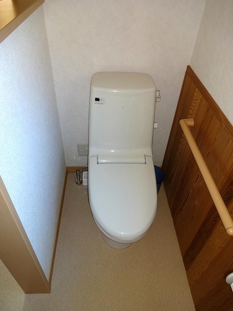 Toilet. First floor toilet (located in the other away and the second floor)