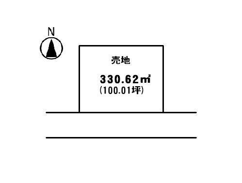 Compartment figure. Land price 5.5 million yen, Land area 330.62 sq m
