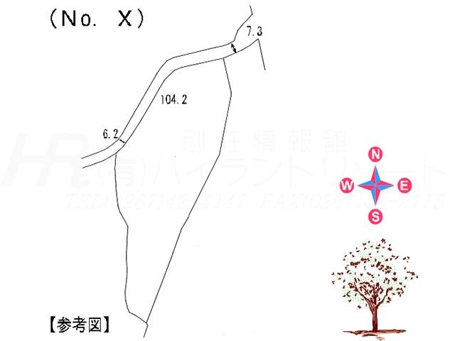 Compartment figure. Land price 45 million yen, Land area 7,580 sq m compartment view