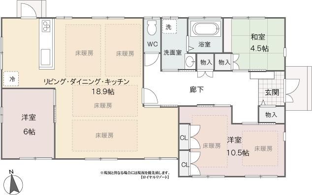 Floor plan. 20 million yen, 3LDK, Land area 396.65 sq m , Building area 110.34 sq m
