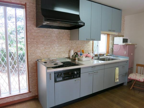 Kitchen. It is the state of the dishes of the ease likely bright kitchen. Leave a boast of dishes with fresh ingredients!
