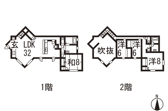 Floor plan. 98 million yen, 4LDK, Land area 905.27 sq m , Building area 148.45 sq m floor plan