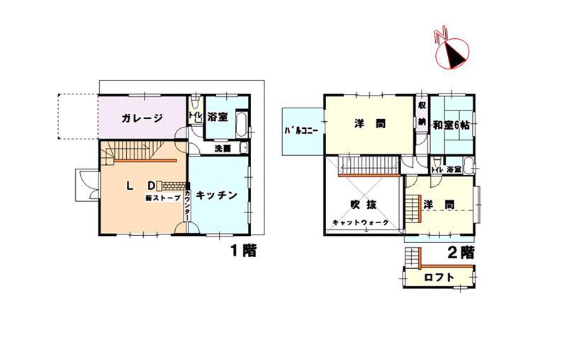 Floor plan. 25,800,000 yen, 3LDK, Land area 2,584.25 sq m , Building area 171.28 sq m
