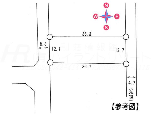 Compartment figure. Land price 31,160,000 yen, Land area 475 sq m compartment view