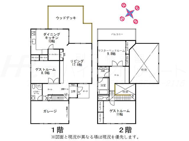 Floor plan. 56 million yen, 3LDK, Land area 1,003 sq m , Building area 182.71 sq m floor plan
