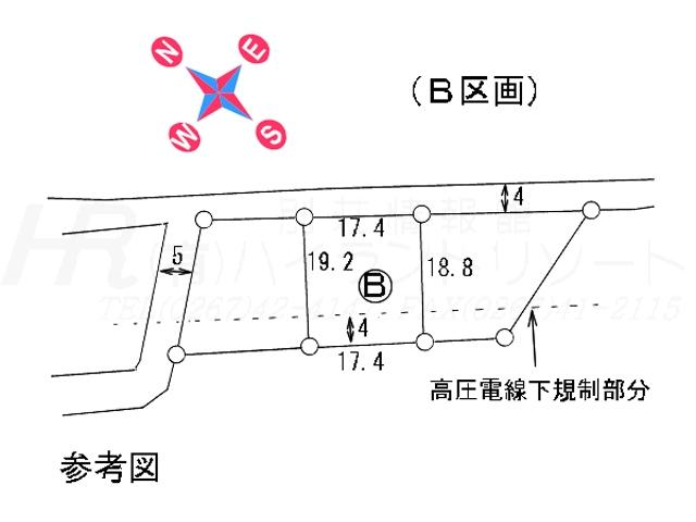 Compartment figure. Land price 6 million yen, Land area 331.8 sq m compartment view