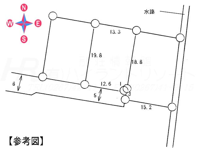 Compartment figure. Land price 13 million yen, Land area 269 sq m compartment view