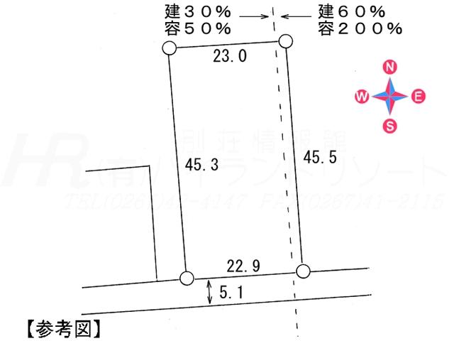 Compartment figure. Land price 34,800,000 yen, Land area 1,046 sq m compartment view