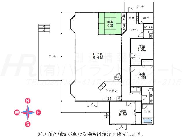 Floor plan. 29,800,000 yen, 4LDK, Land area 1,054.93 sq m , Building area 197.66 sq m floor plan