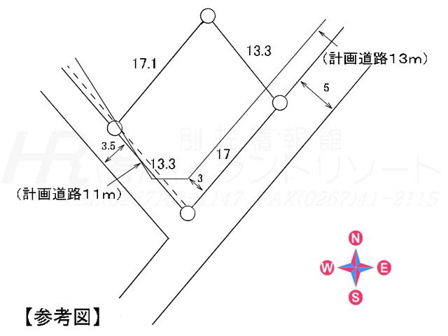 Compartment figure. Land price 40 million yen, Land area 240.19 sq m compartment view