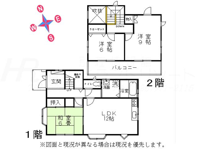 Floor plan. 13.8 million yen, 3LDK, Land area 421.3 sq m , Building area 86.11 sq m floor plan