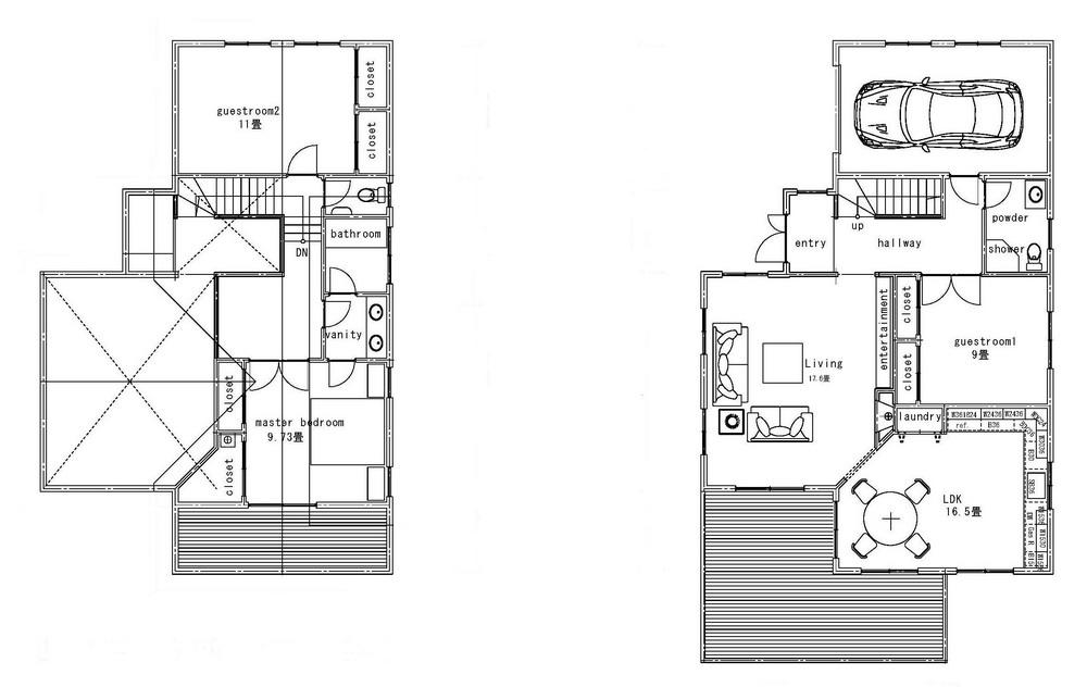 Floor plan. 56 million yen, 3LDK, Land area 1,003.23 sq m , Building area 182.71 sq m