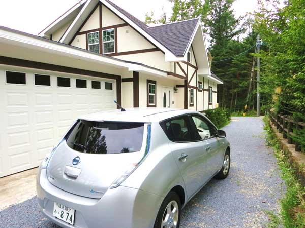 Local appearance photo. It is scheduled to be the installation through the EV power station to two built-in garage.