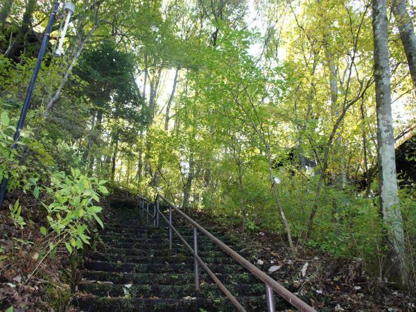 Other. Approach to the villa, Now to peaceful space ・  ・  ・ It will be the stairs to enjoy the fun to climb.