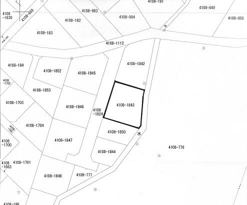 Compartment figure. Land price 6 million yen, Land area 353 sq m