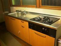 Kitchen. Kitchen is a 3-point gas stove. There is a window, Ventilation is also good.