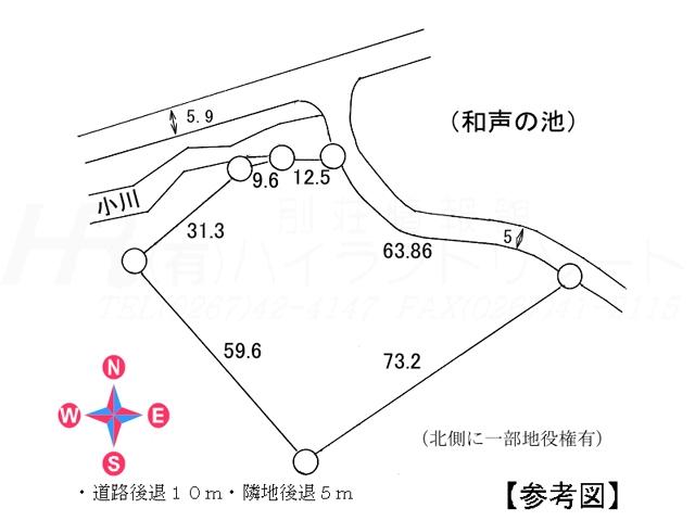 Compartment figure. Land price 45,800,000 yen, Land area 3,417 sq m compartment view