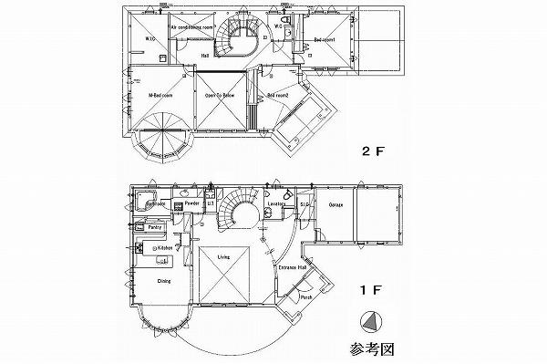 Floor plan. 83 million yen, 3LDK + S (storeroom), Land area 1,018 sq m , Building area 218.8 sq m