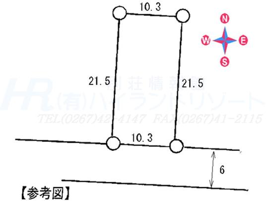 Compartment figure. Land price 36,600,000 yen, Land area 220 sq m