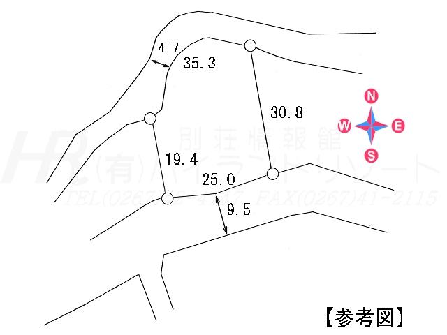 Compartment figure. Land price 2 million yen, Land area 800 sq m compartment view