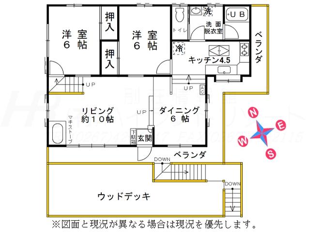 Floor plan. 24,800,000 yen, 2LDK, Land area 401.15 sq m , Building area 67.9 sq m floor plan