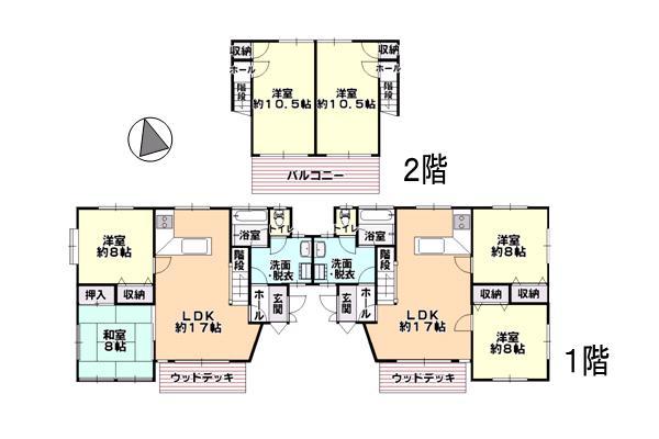 Floor plan. 83 million yen, 3LDK, Land area 1,029.7 sq m , Building area 191.97 sq m