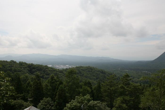 View photos from the dwelling unit. Good day overlook Mount Asama weather.