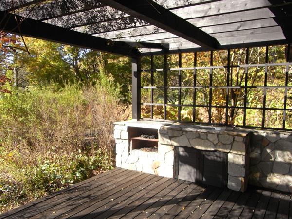 Other. In the wood deck part, Guests can also enjoy a barbecue. Leave a starry sky at night!