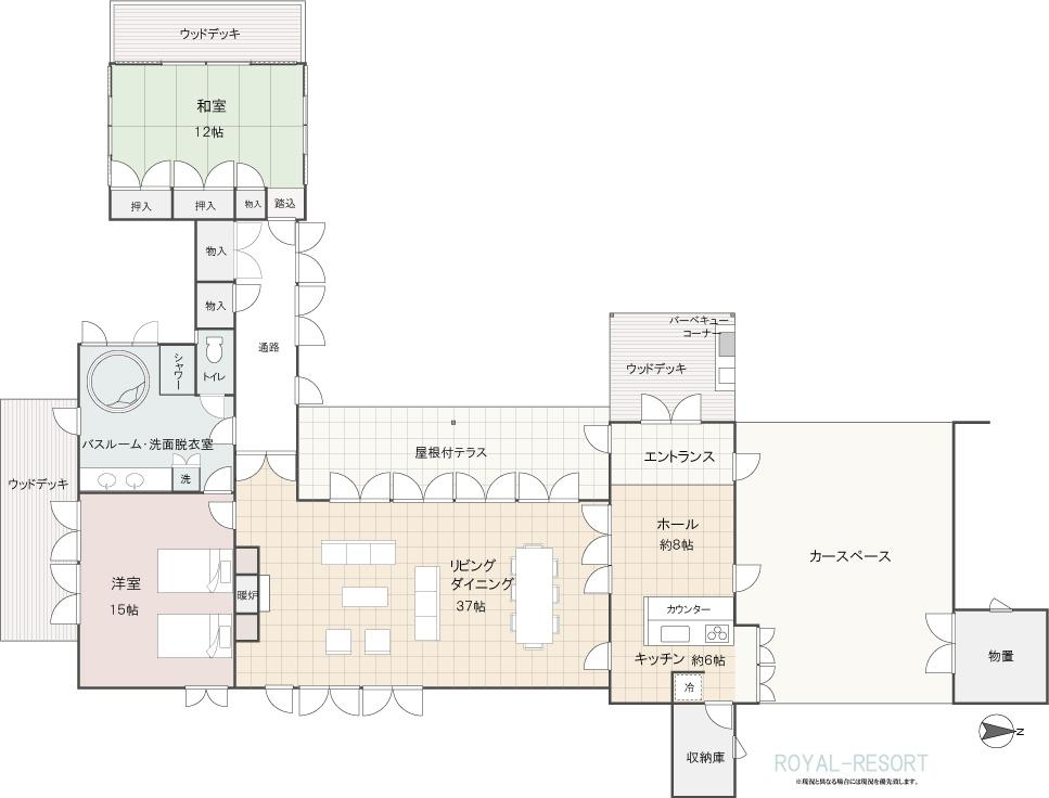 Floor plan. 138 million yen, 2LDK, Land area 3,593 sq m , Building area 193.19 sq m