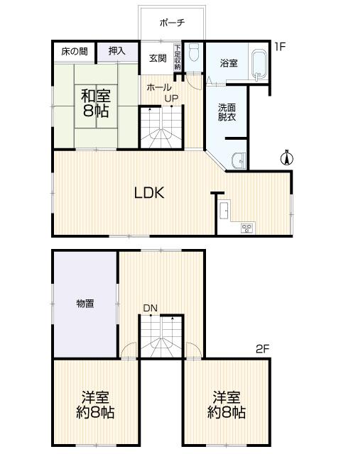 Floor plan. 14.8 million yen, 3LDK, Land area 563.34 sq m , Building area 116.76 sq m