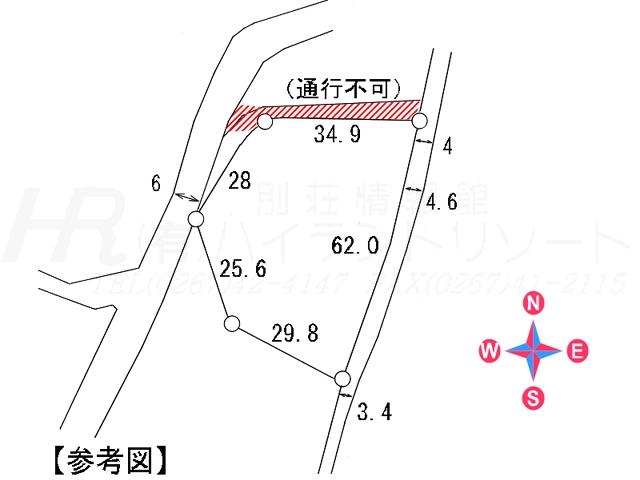 Compartment figure. Land price 17 million yen, Land area 2,173 sq m compartment view
