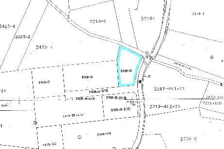 Compartment figure. Land price 5 million yen, Land area 570 sq m