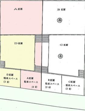 Compartment figure. Land price 11.5 million yen, Land area 189.62 sq m