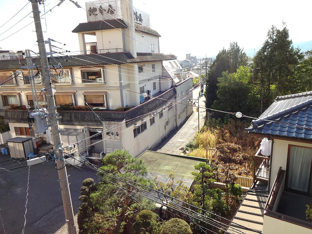 View photos from the dwelling unit. Asama Onsen Street close.