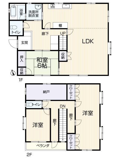 Floor plan. 29,800,000 yen, 3LDK + S (storeroom), Land area 251.28 sq m , Building area 146.95 sq m