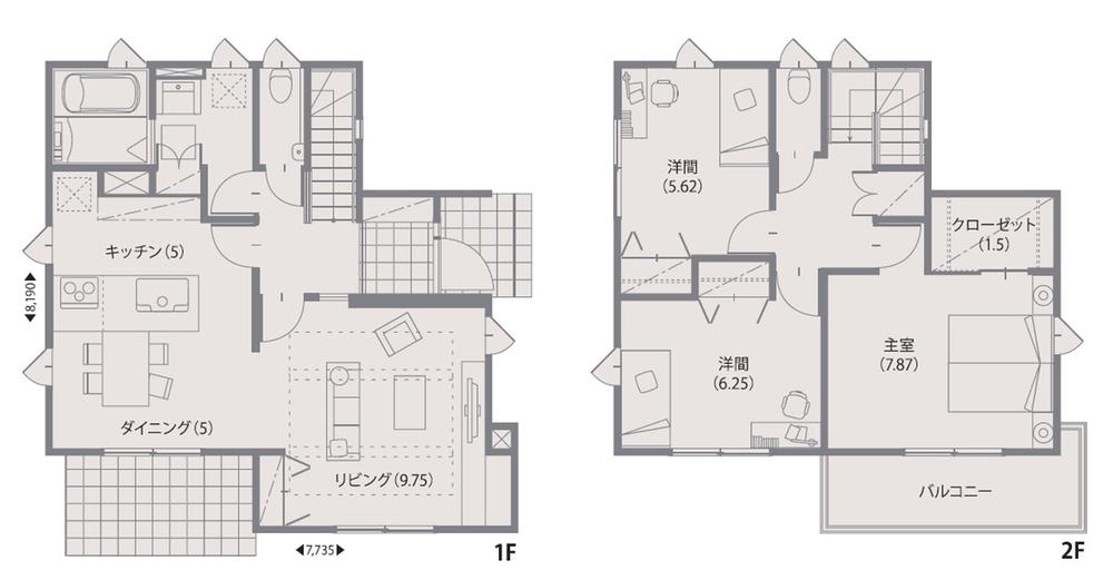 Floor plan. 35,800,000 yen, 3LDK + S (storeroom), Land area 143.89 sq m , We propose a building area 143.89 sq m living easy floor plan. 