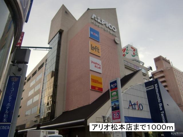 Shopping centre. Ario Matsumoto store up to (shopping center) 1000m