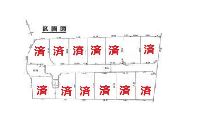 Compartment figure. Land price 8.5 million yen, Land area 250.7 sq m