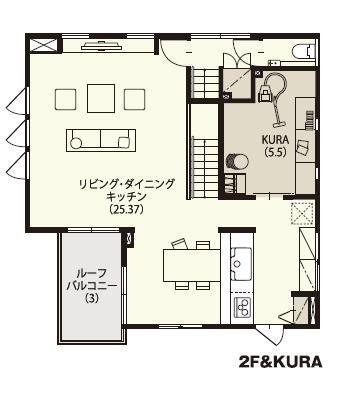 Floor plan. 40,200,000 yen, 4LDK + S (storeroom), Land area 196.8 sq m , Building area 118.41 sq m   ◆ Floor plan second floor ◆ 