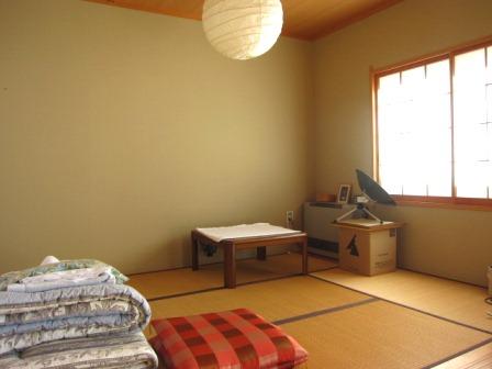 Non-living room. About size 6 quires of Japanese-style room