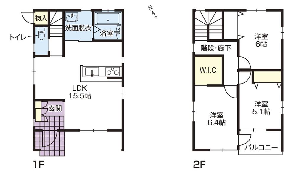 Floor plan. 22,200,000 yen, 3LDK, Land area 115.75 sq m , Building area 82.8 sq m
