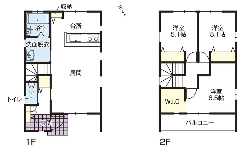 Floor plan. 23.2 million yen, 3LDK, Land area 117.13 sq m , Building area 81.7 sq m