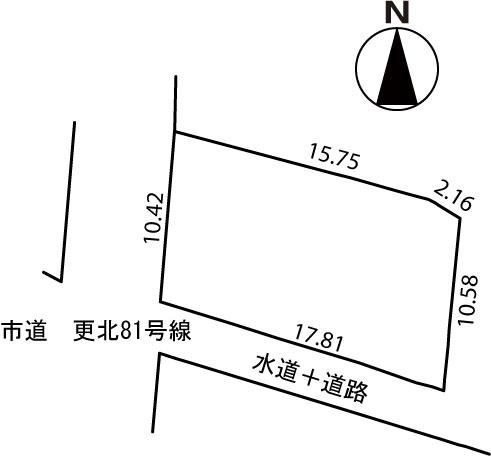 Compartment figure. Land price 10,250,000 yen, Land area 188.15 sq m