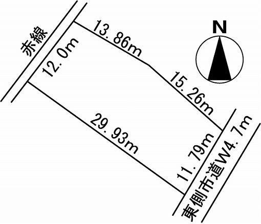 Compartment figure. Land price 28 million yen, Land area 367.59 sq m