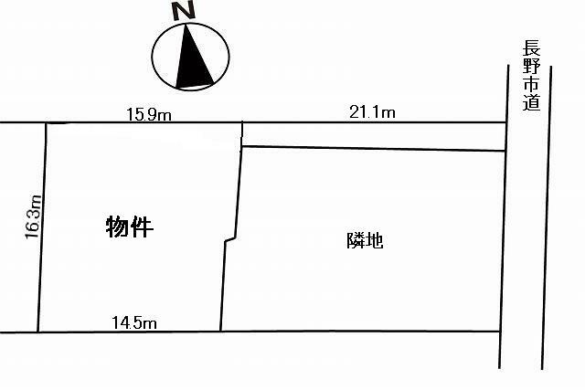 Compartment figure. Land price 12 million yen, Land area 248.62 sq m