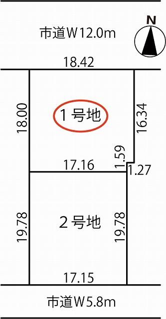 Compartment figure. Land price 19,910,000 yen, Land area 329.15 sq m
