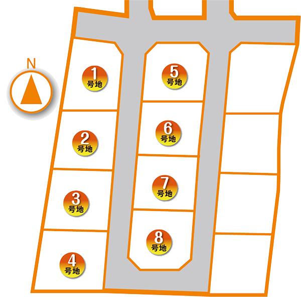 Compartment figure. Land prices -  ※ Compartment Figure