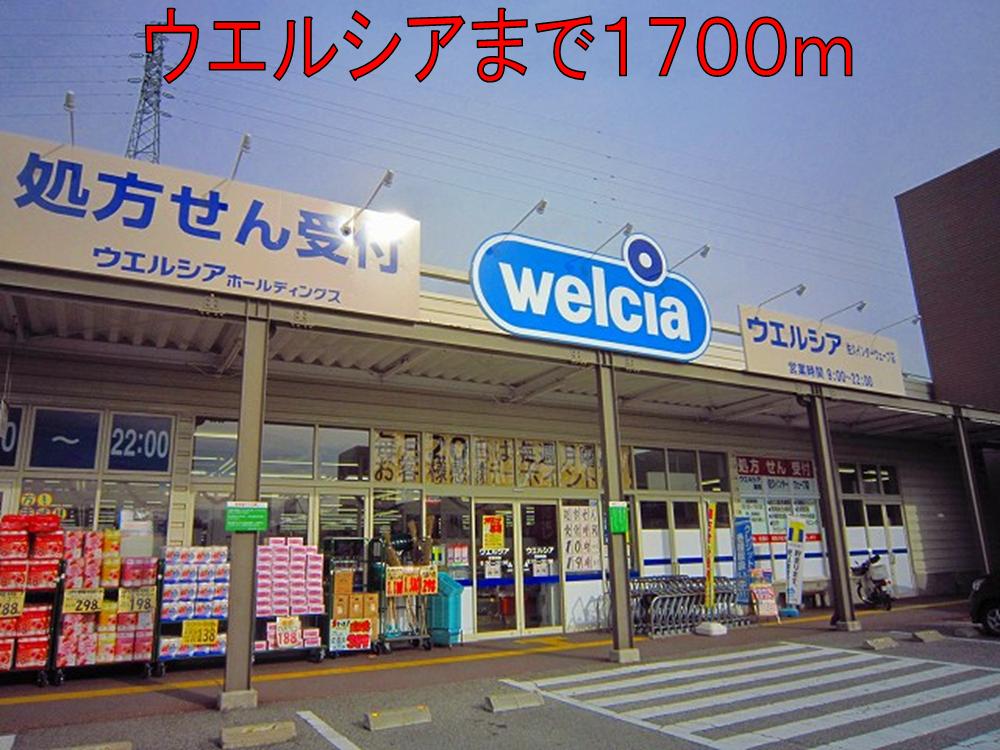 Dorakkusutoa. Uerushia Saku Inter shop 1700m until (drugstore)